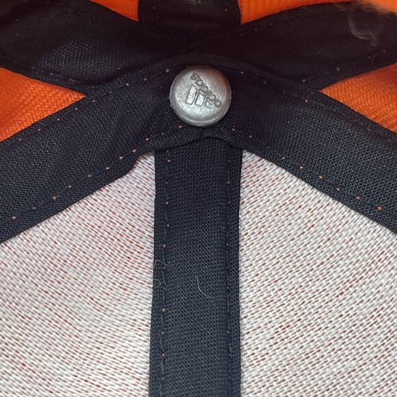 Houston Rockets Hat Adult Orange adidas Basketball Fitted Wool Cap 7 1/2 NBA - Picture 10 of 10